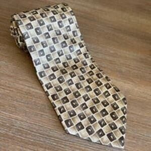 Vintage Checkers Stafford Neck Tie